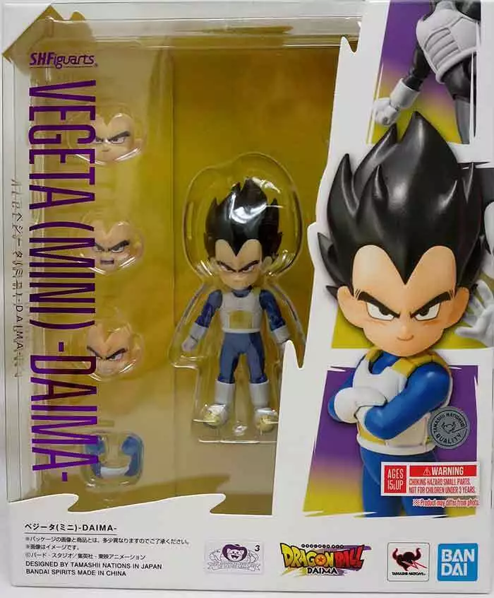 S.H. Figuarts - Dragonball - Vegeta (mini) - Daima